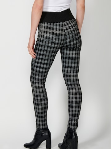 KOROSHI - Skinny Calças em preto