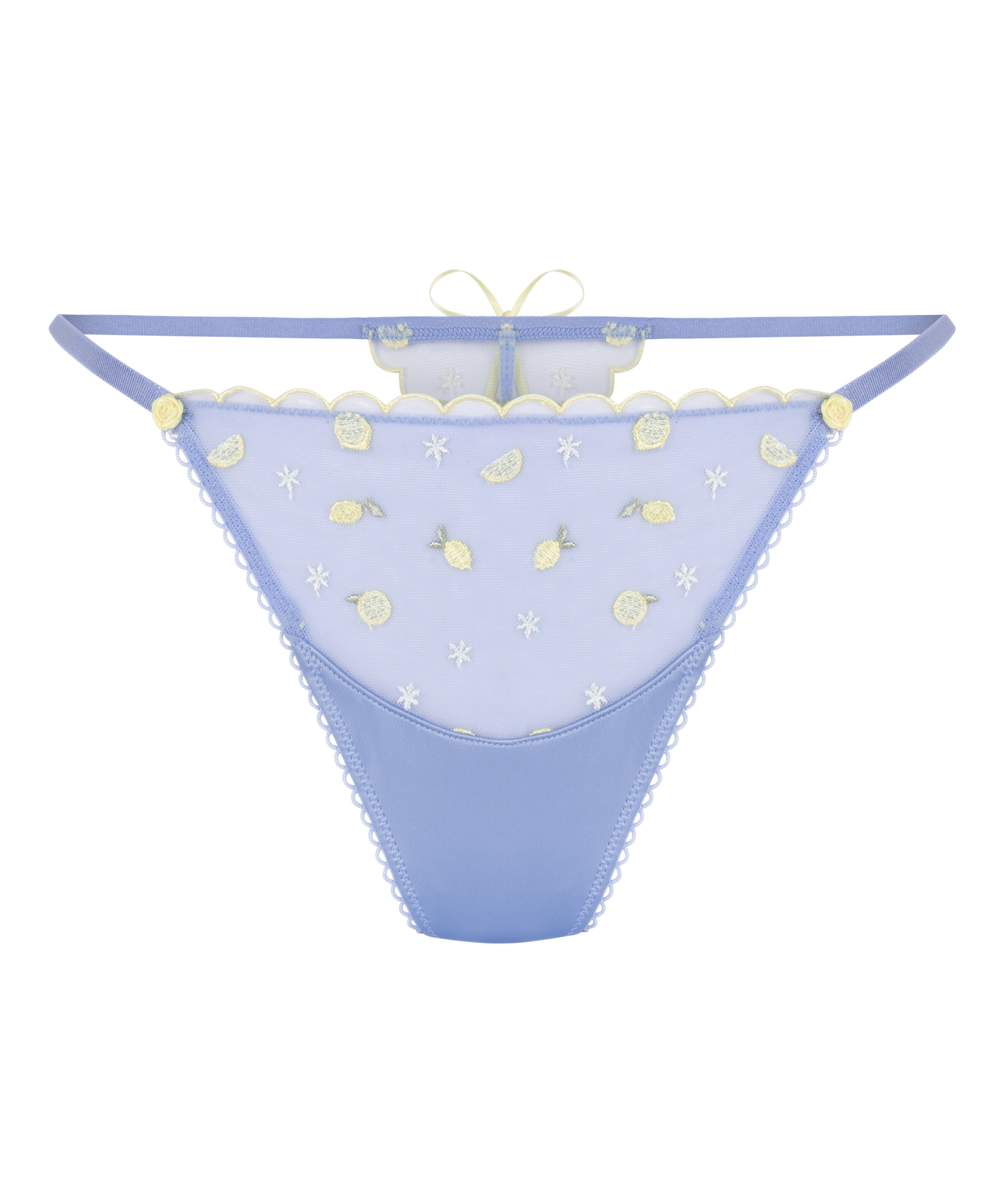Hunkemöller String in Blau: Vorderseite