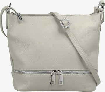 Cluty Crossbody Bag in Grey: front