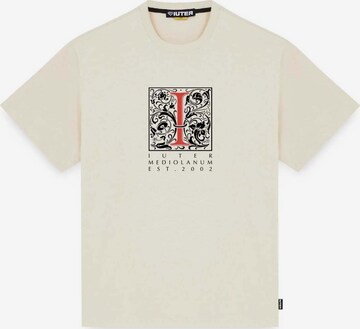 IUTER T-Shirt 'Mediolanum' in Beige: predná strana