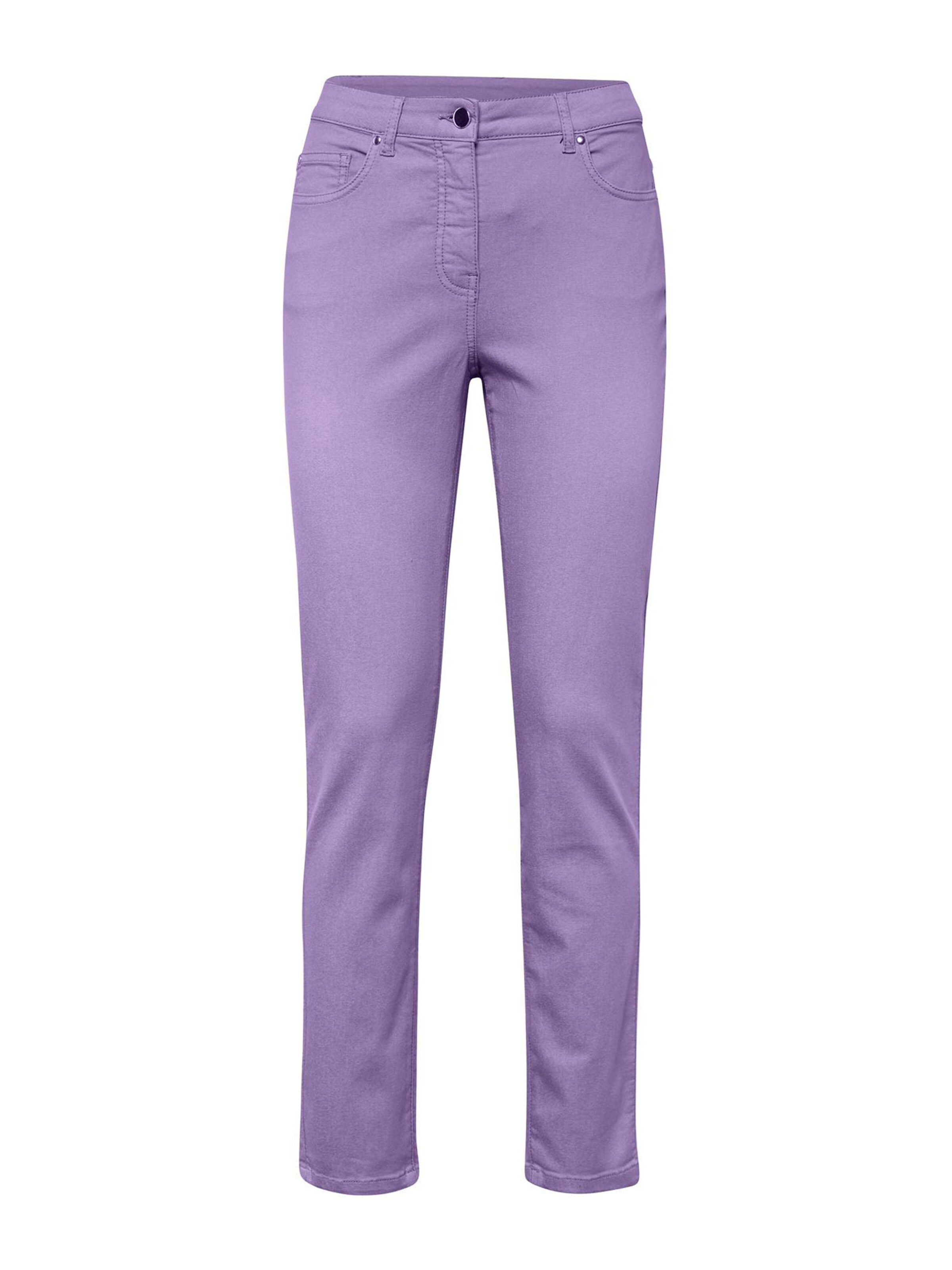 Goldner Slim fit Jeans 'Bella' in Purple: front