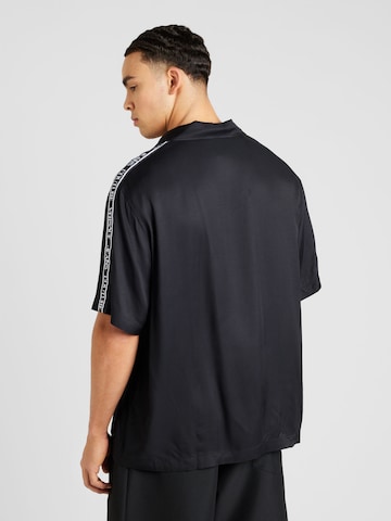 Versace Jeans Couture Comfort fit Button Up Shirt in Black