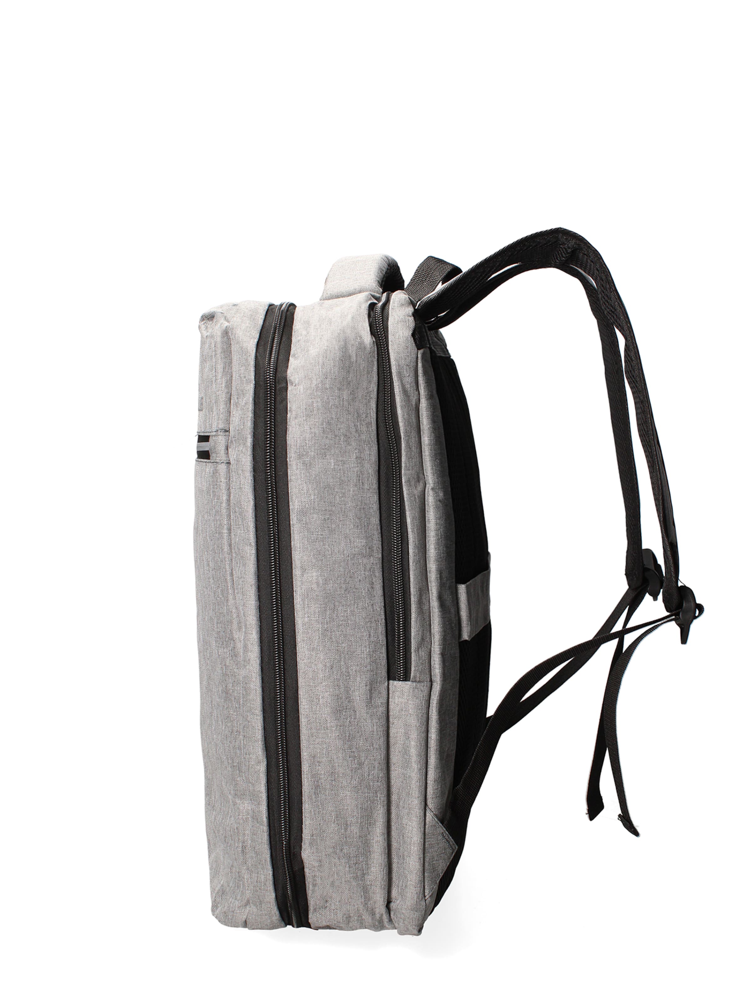 Zaino 'Zaino Unisex Nylon 100% con Zip e Tasche Multifunzionali - B Cavalli' di B. Cavalli in grigio