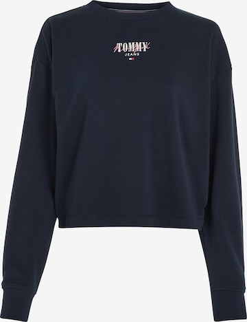 Tommy Jeans Curve Tréning póló - kék: elől