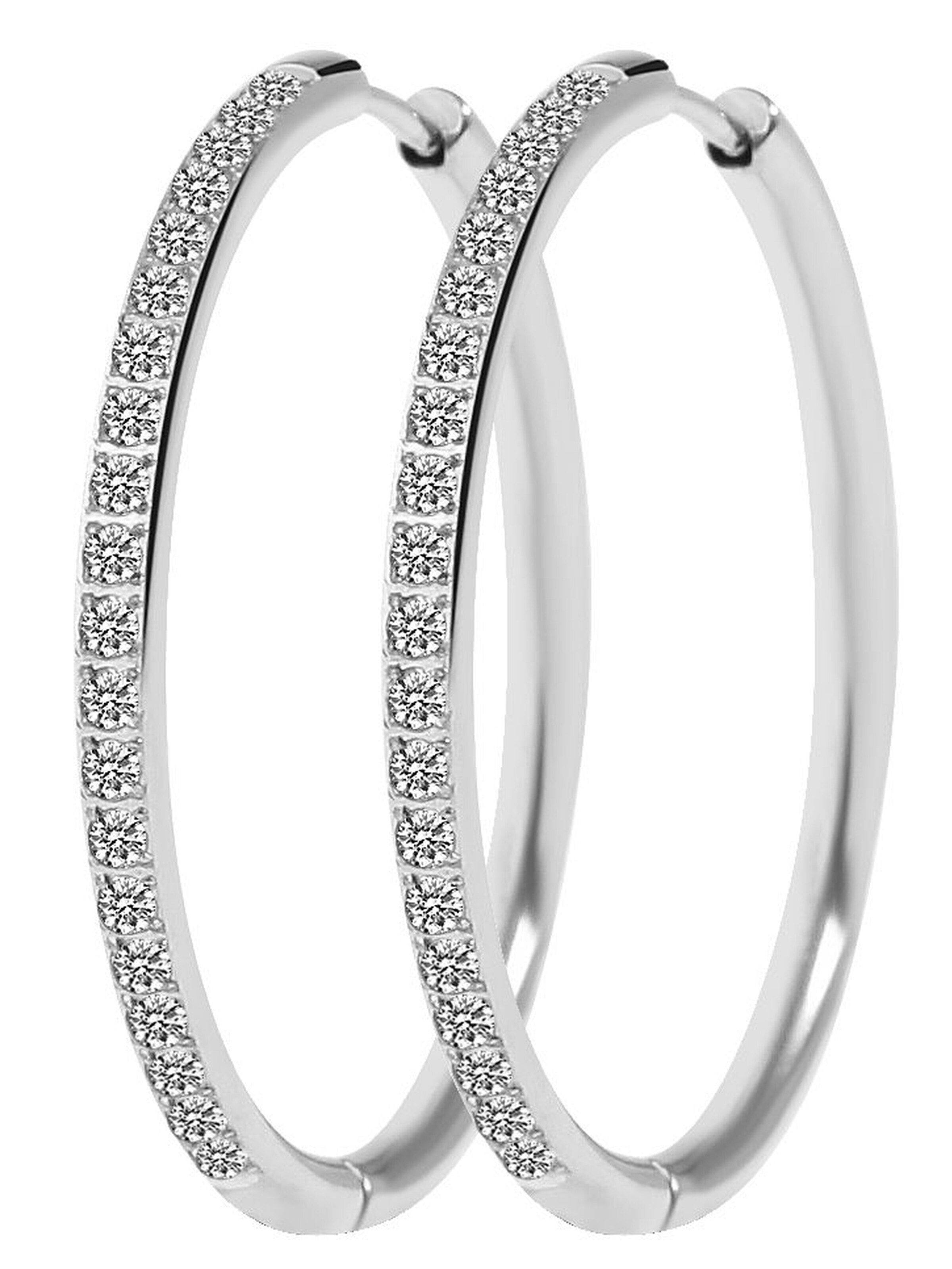 Akzent Earrings 'Lumbi, hautverträglich' in Silver