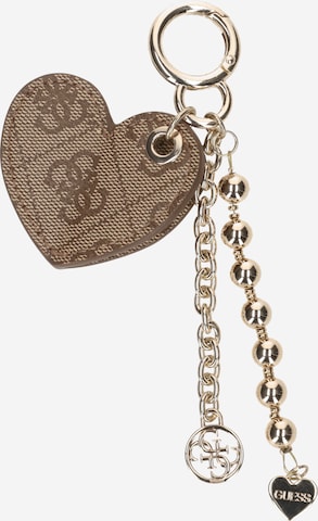 GUESS Key ring 'Brenton' in Beige: front