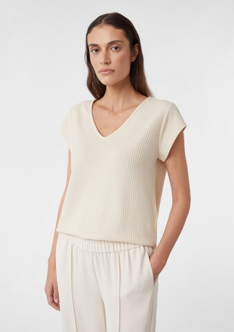 T-shirt COMMA en beige : devant