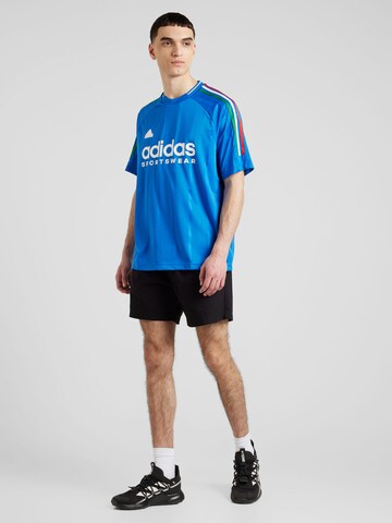 ADIDAS SPORTSWEAR Funkční tričko 'House Of Tiro Nations' – modrá