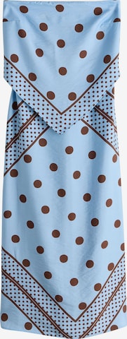 Next - Vestido de verano en azul: frente