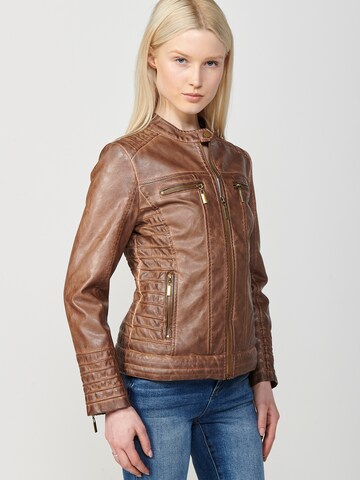 KOROSHI Between-season jacket in Brown