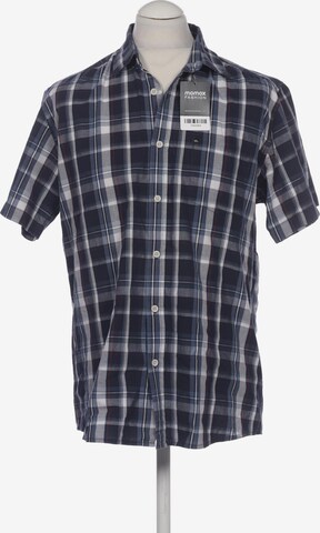 QUIKSILVER Button Up Shirt in M in Blue: front