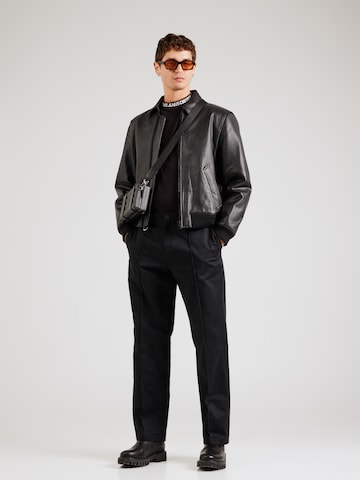 Versace Jeans Couture Regular Hose in Schwarz