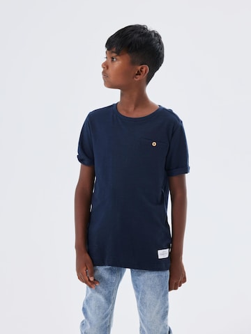 NAME IT - Camisola 'NKMVincent' em azul: frente