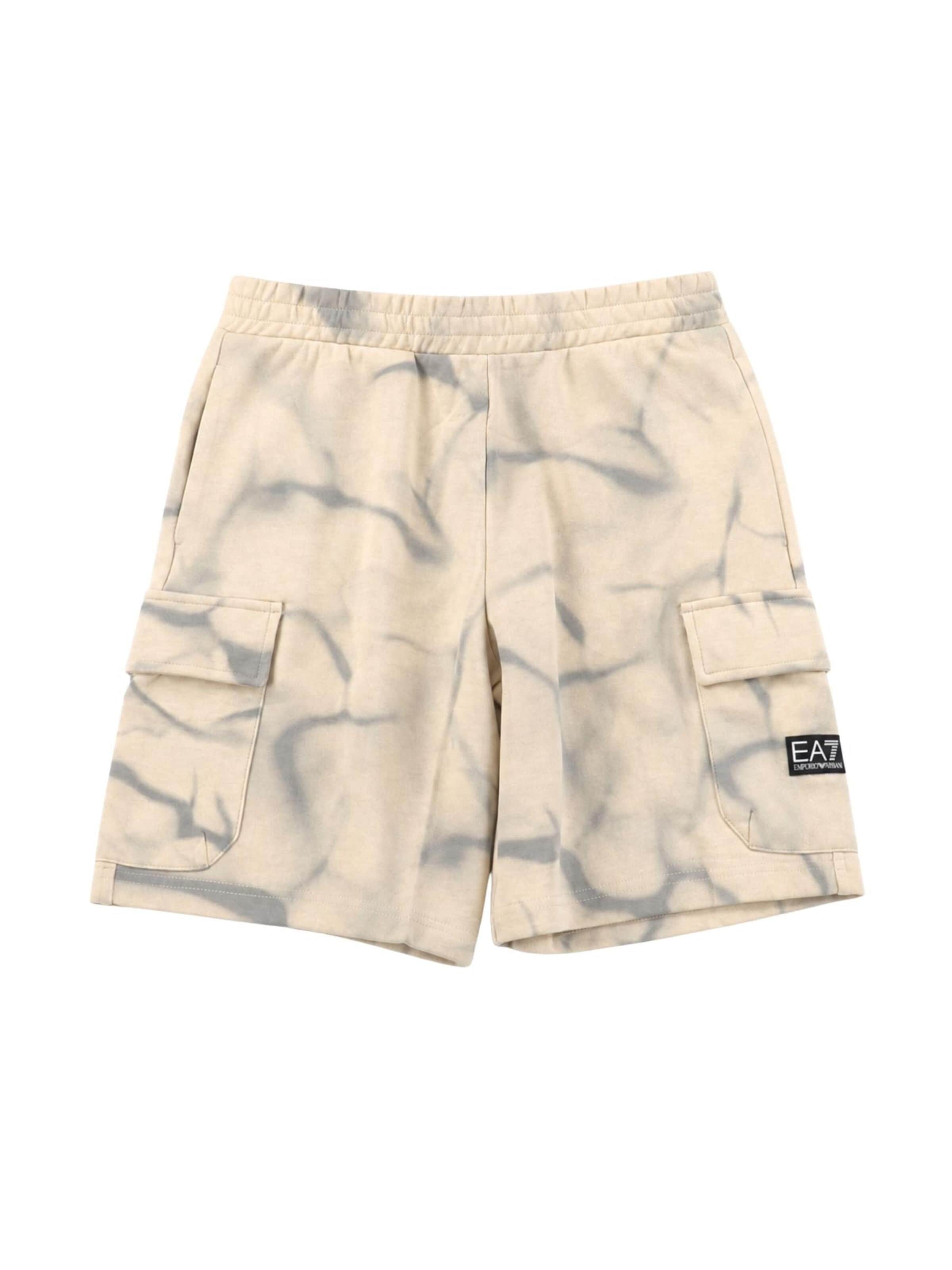 EA7 Emporio Armani Regular Byxa i beige: framsida