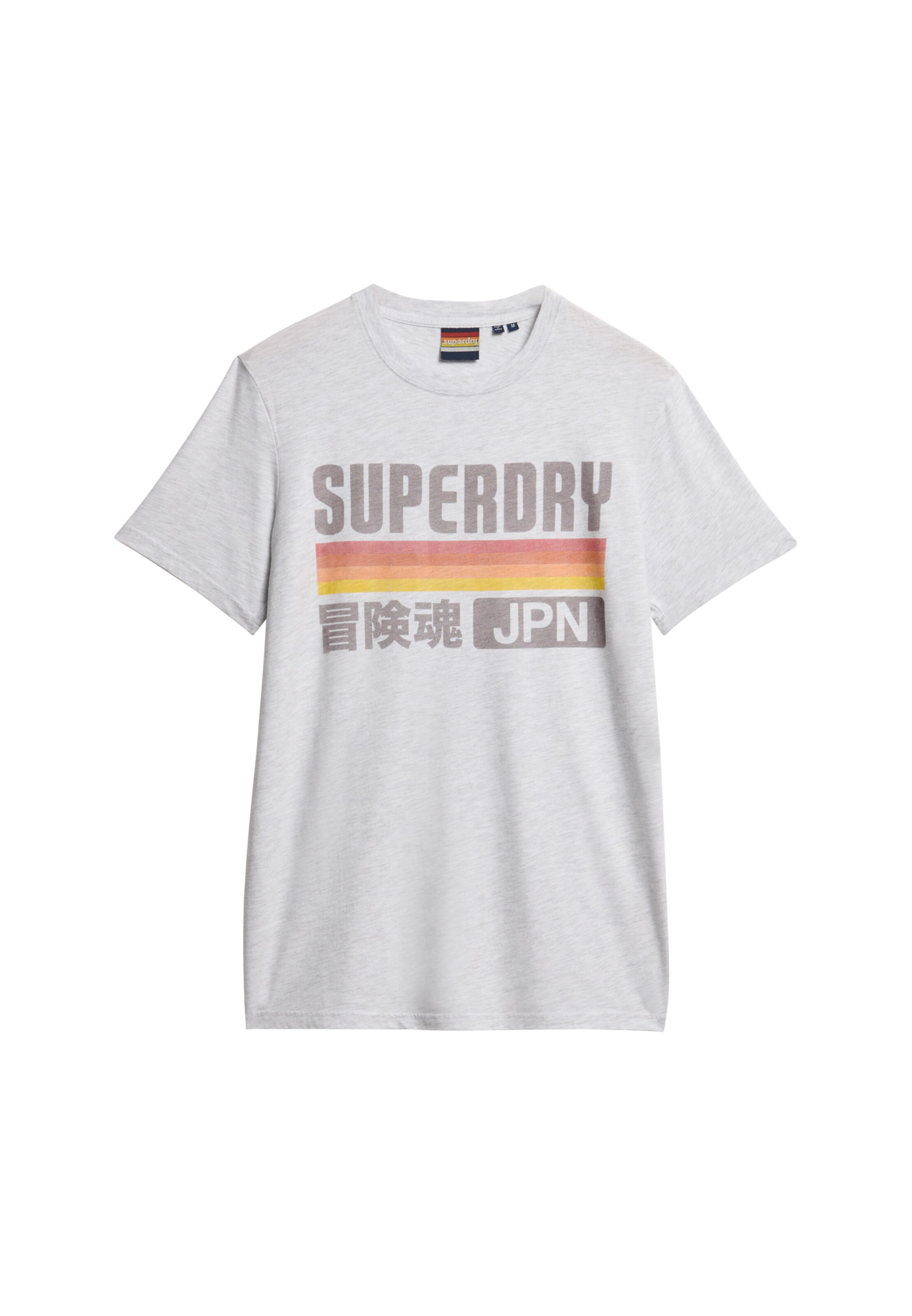 T-Shirt 'Japan' Superdry en blanc : devant
