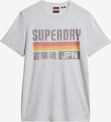 T-Shirt 'Japan' Superdry en blanc : devant