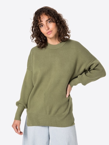 Abercrombie & Fitch Sweater in Green: front