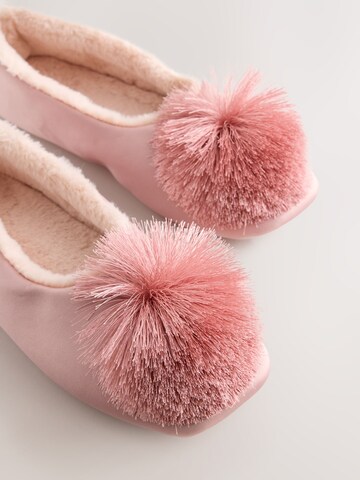 Next - Zapatillas de casa en rosa
