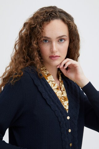 Atelier Rêve Knit Cardigan in Blue