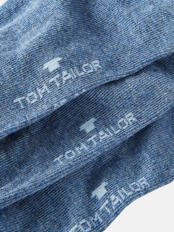 TOM TAILOR Socken in Blau