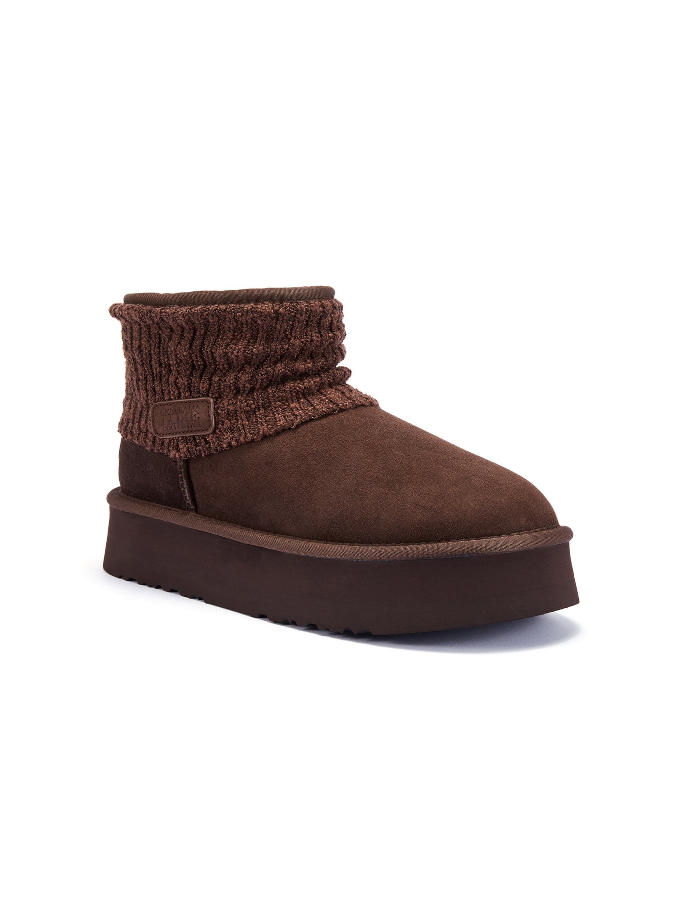 Bottines 'FAME ULTRA' Australia Luxe Collective en marron : devant