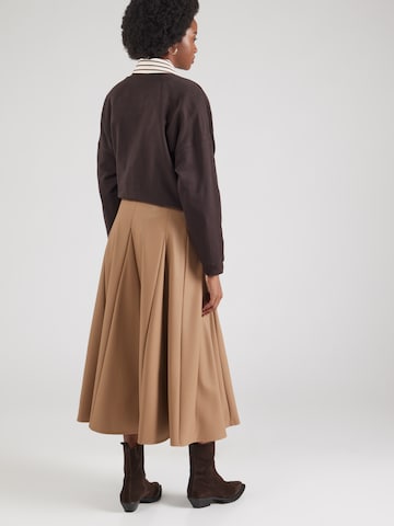 Gonna 'NOCERA' di Max Mara Leisure in marrone
