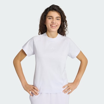ADIDAS SPORTSWEAR - Camiseta funcional 'Soft  Luxus' en blanco