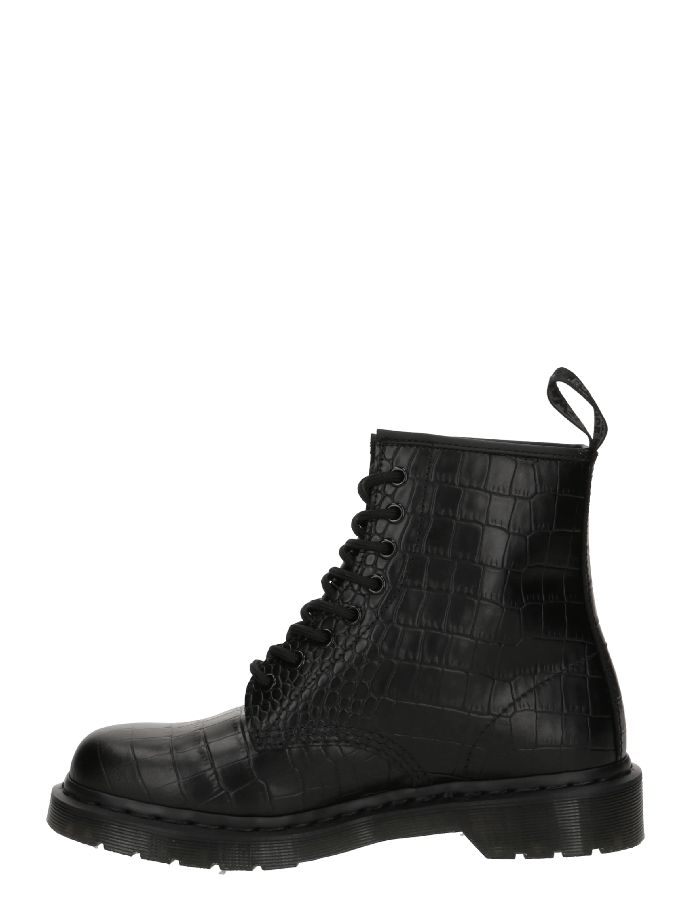 Dr. Martens Ботинки на шнуровке '1460' в Черный