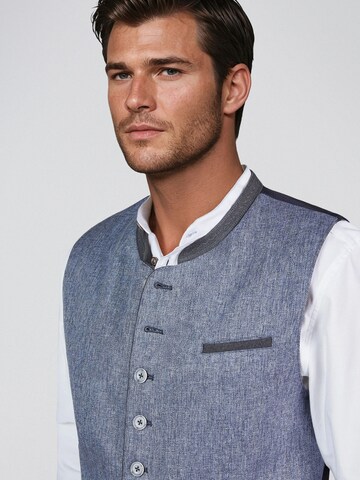SPIETH & WENSKY Traditional vest 'Herwin' in Blue