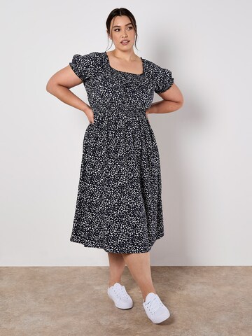 Apricot Dress ' ' in Blue