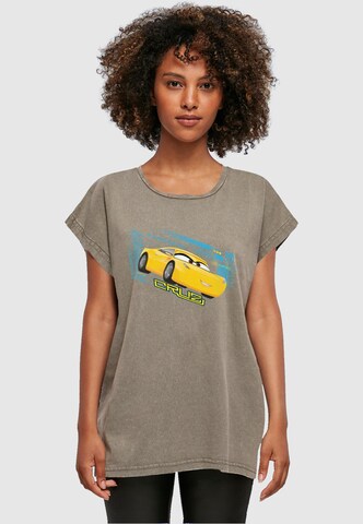 ABSOLUTE CULT Shirt 'Cars - Cruz Ramirez' in Green: front