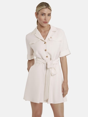 Nicowa Shirt dress in White