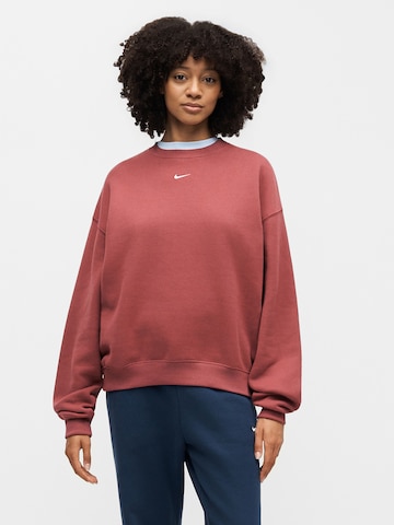 Sweat-shirt 'Studio' Nike Sportswear en rose : devant