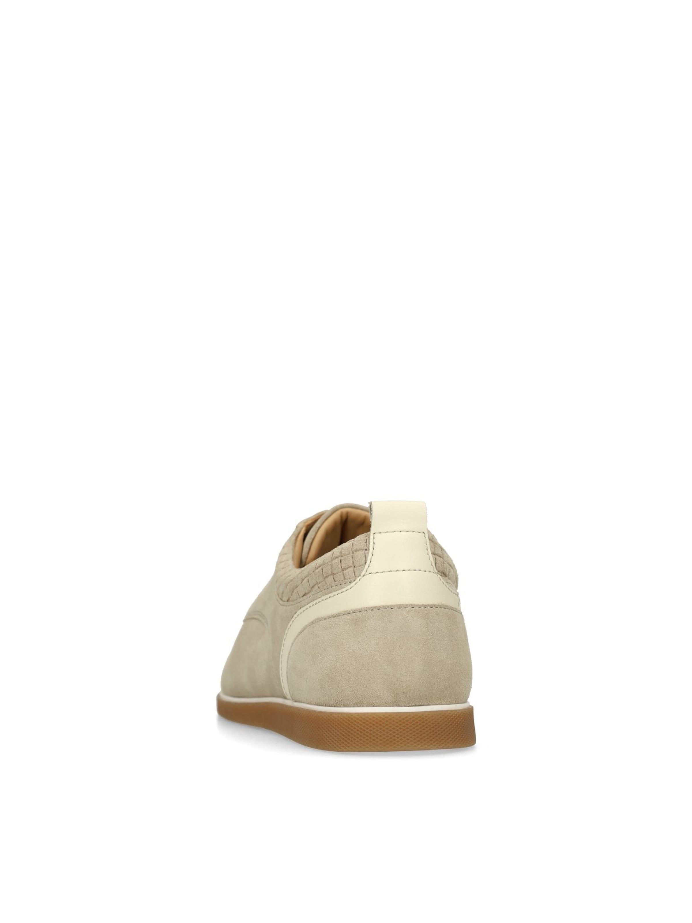 Chaussure à lacets no stress en beige