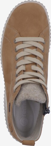 REMONTE High-Top Sneakers in Brown