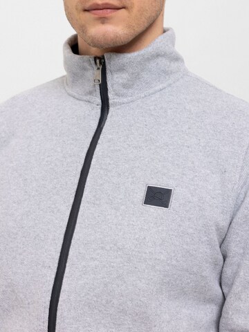 Antioch - Sudadera con cremallera en gris