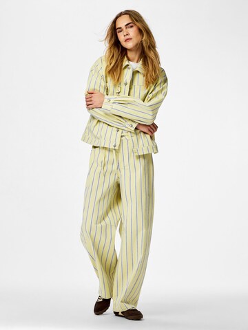 PIECES Overgangsjakke 'PCBillo' i gul