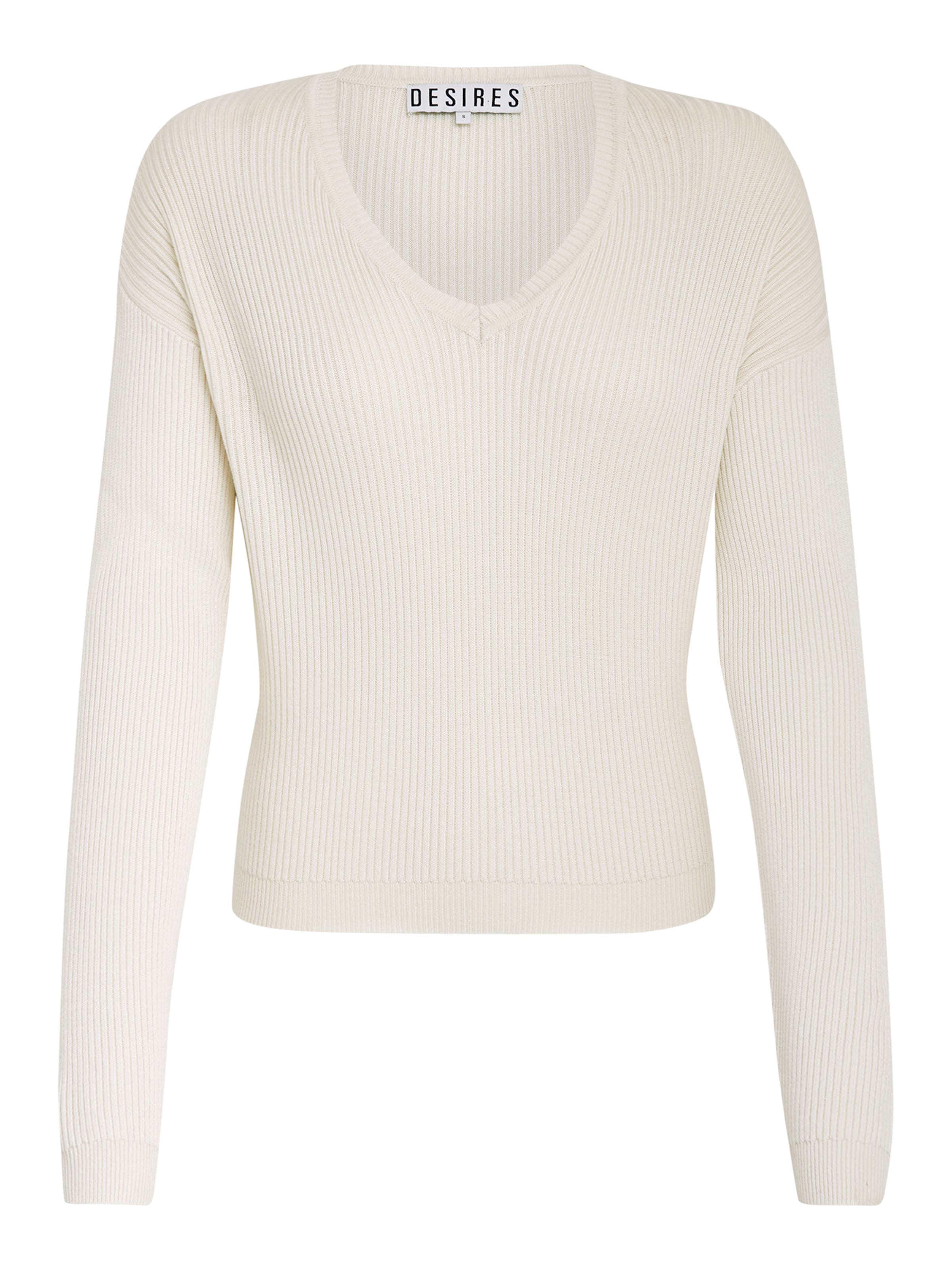 DESIRES - Top 'Geisha' en beige: frente