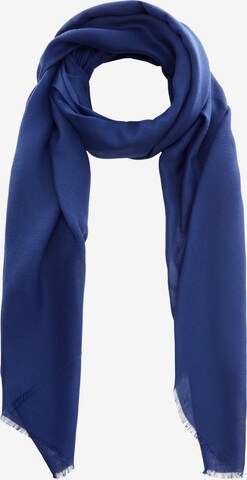 MANGO Scarf in Blue: front