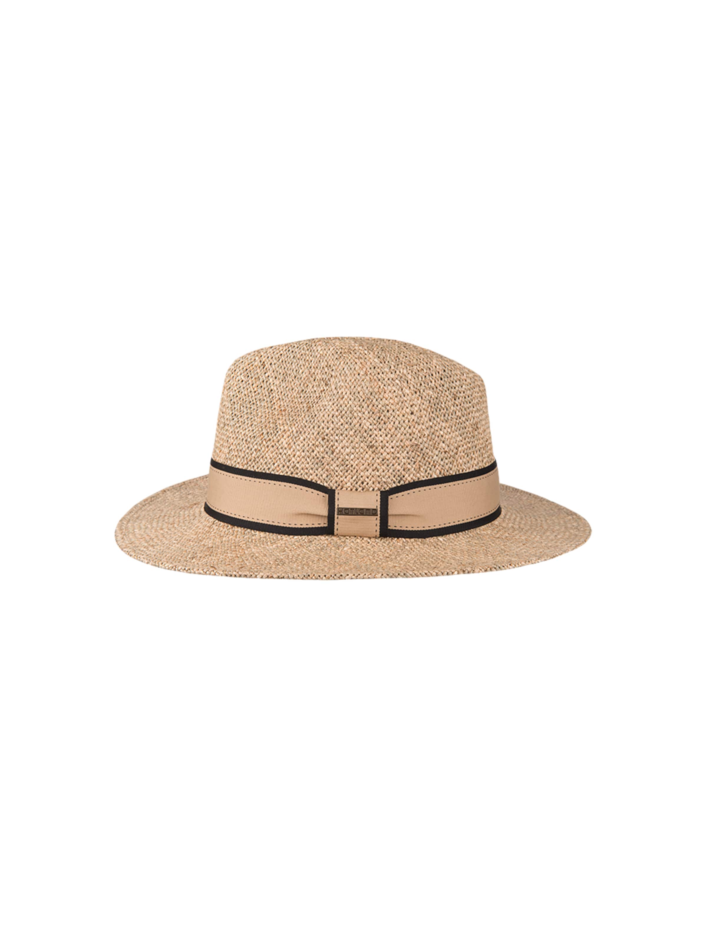 Hatland Hoed 'Carrville Seagrass' in de kleur Zwart, Productweergave