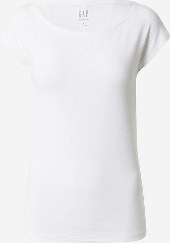 T-shirt GAP en blanc : devant