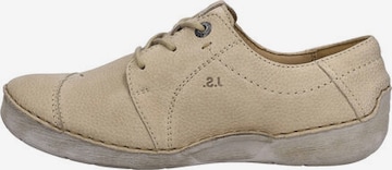 JOSEF SEIBEL Schnürschuh 'FERGEY 20' in Beige: Vorderseite