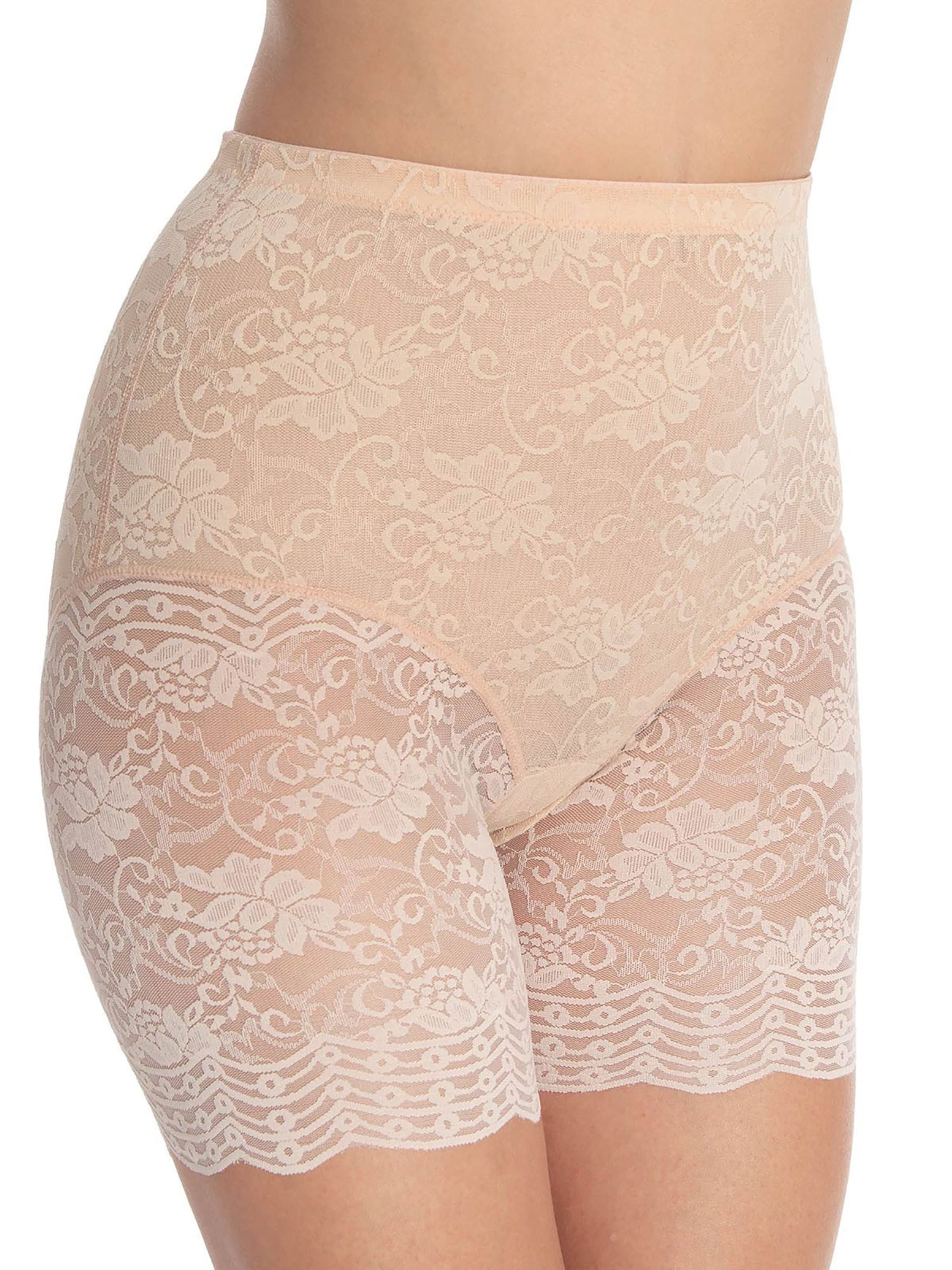 sassa Shaping Pants 'Functional Lace' in Beige: front