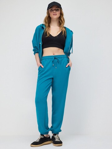 Effilé Pantalon No Matter What en vert : devant