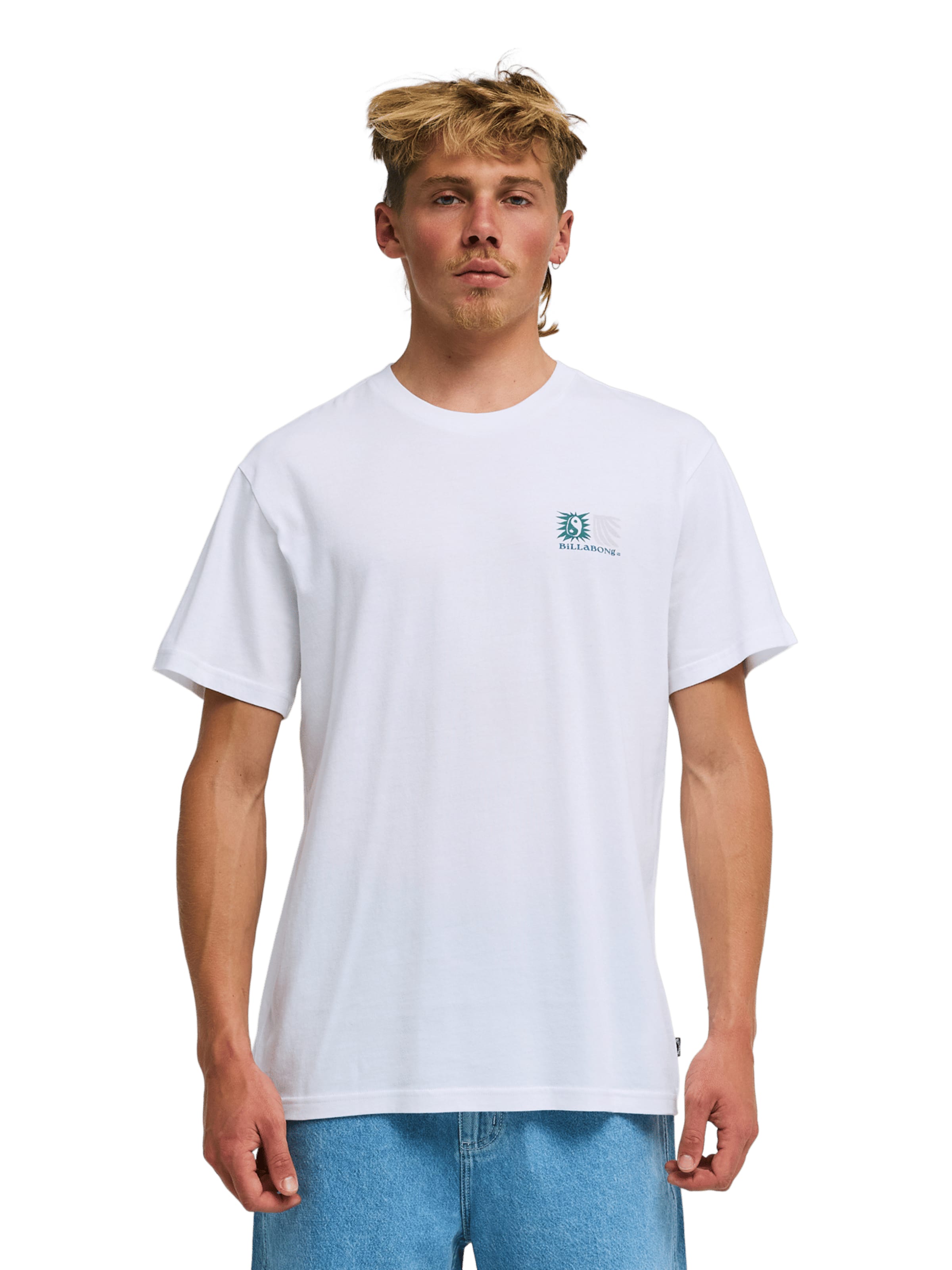 BILLABONG T-shirt 'Surge' i vit: framsida