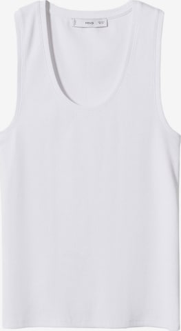 MANGO Top 'TIMA' in White: front