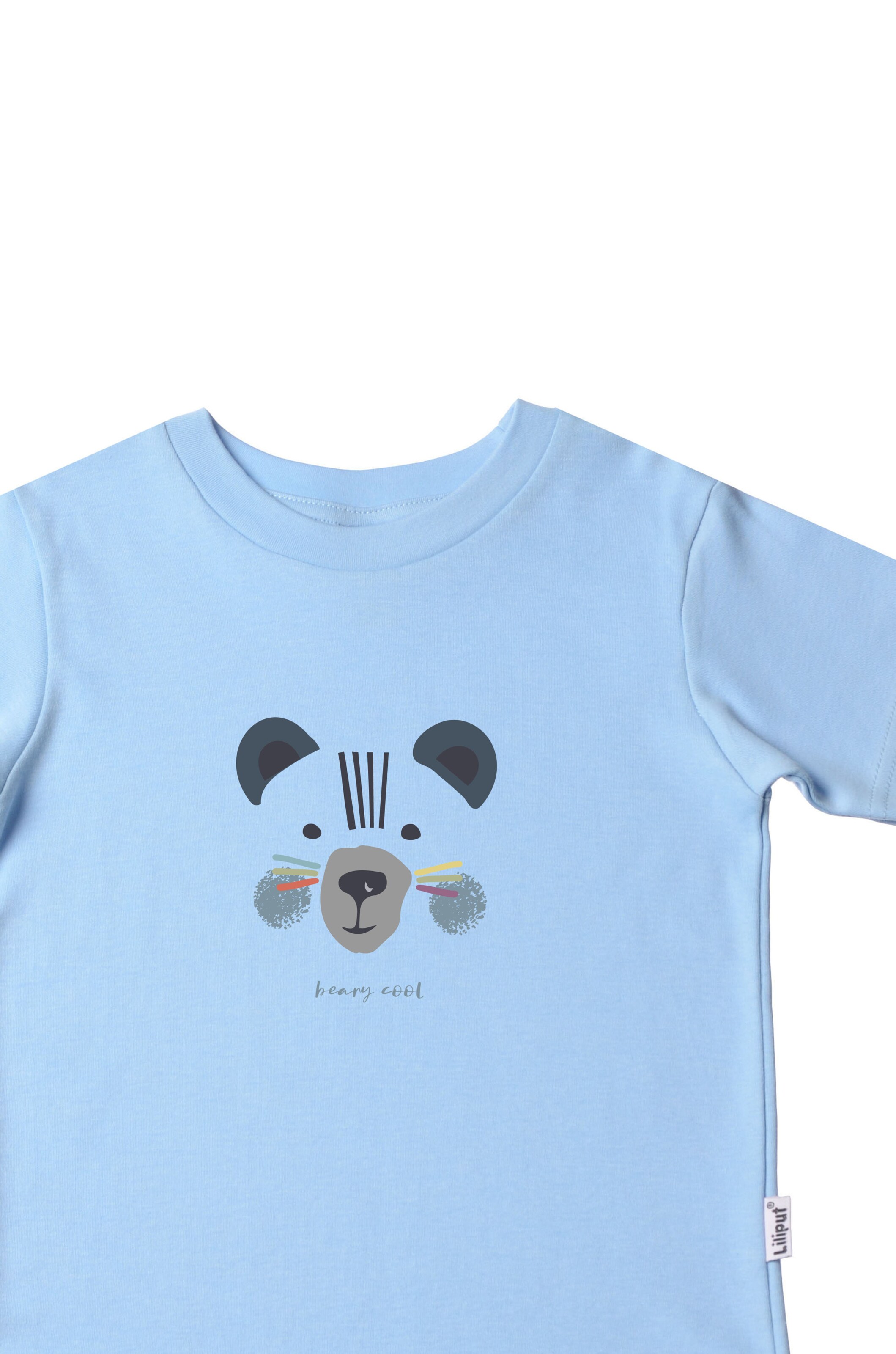 LILIPUT Shirt 'Bär' in Blue