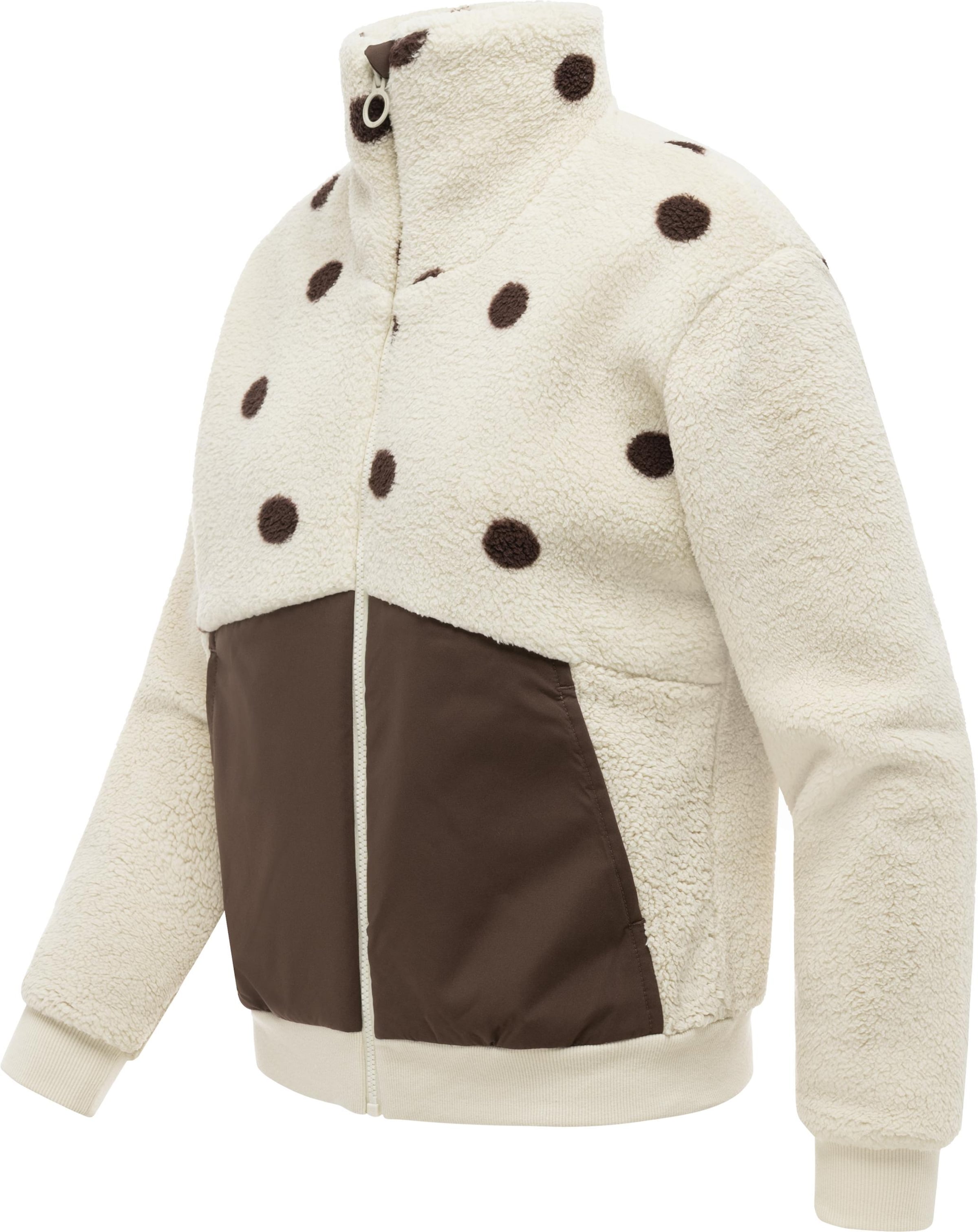 Ragwear Fleece jas 'Madaras' in Beige