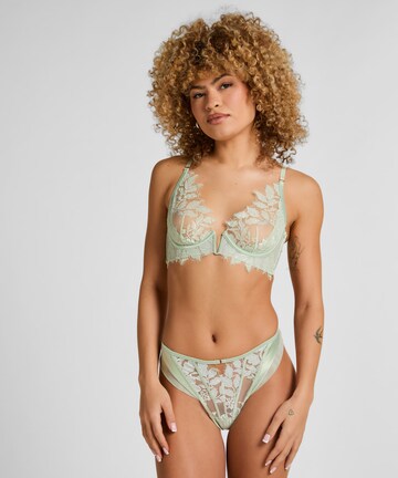 Hunkemöller String in Grün: Vorderseite