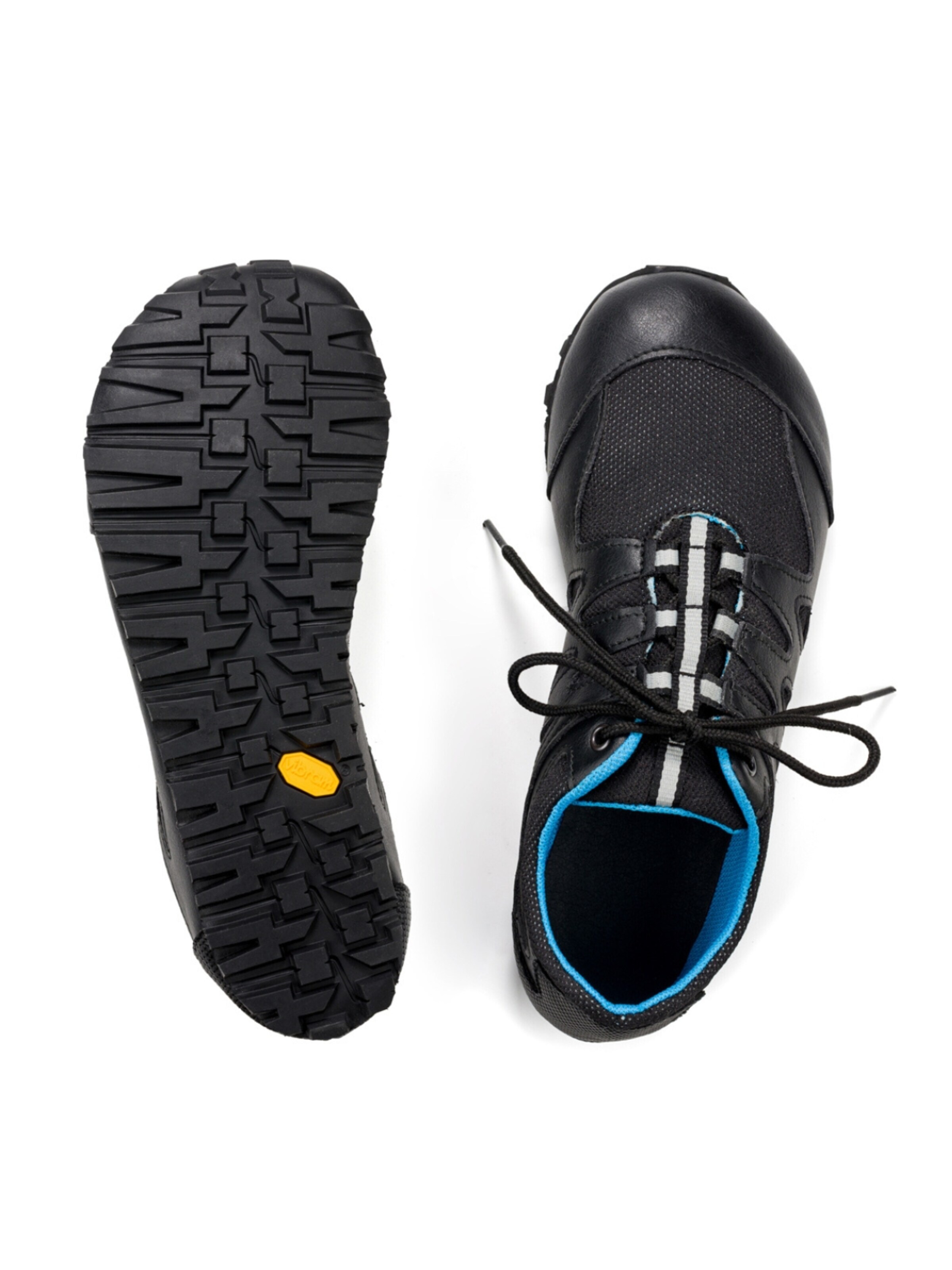 Ahinsa shoes Sportos fűzős csizma 'Chitra Trek&Trail Barfußsneaker' - kék